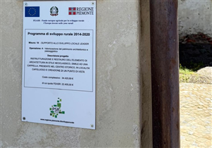 OPERE PUBBLICHE 2023 - RISTRUTTURAZIONE E RESTAURO DELL’ELEMENTO DI ARCHITETTURA IN STILE NEOCLASSICO, SIMILE AD UNA CAPPELLA, PRESENTE NEL CAPOLUOGO