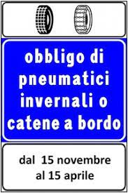 Obbligo pneumatici da neve
